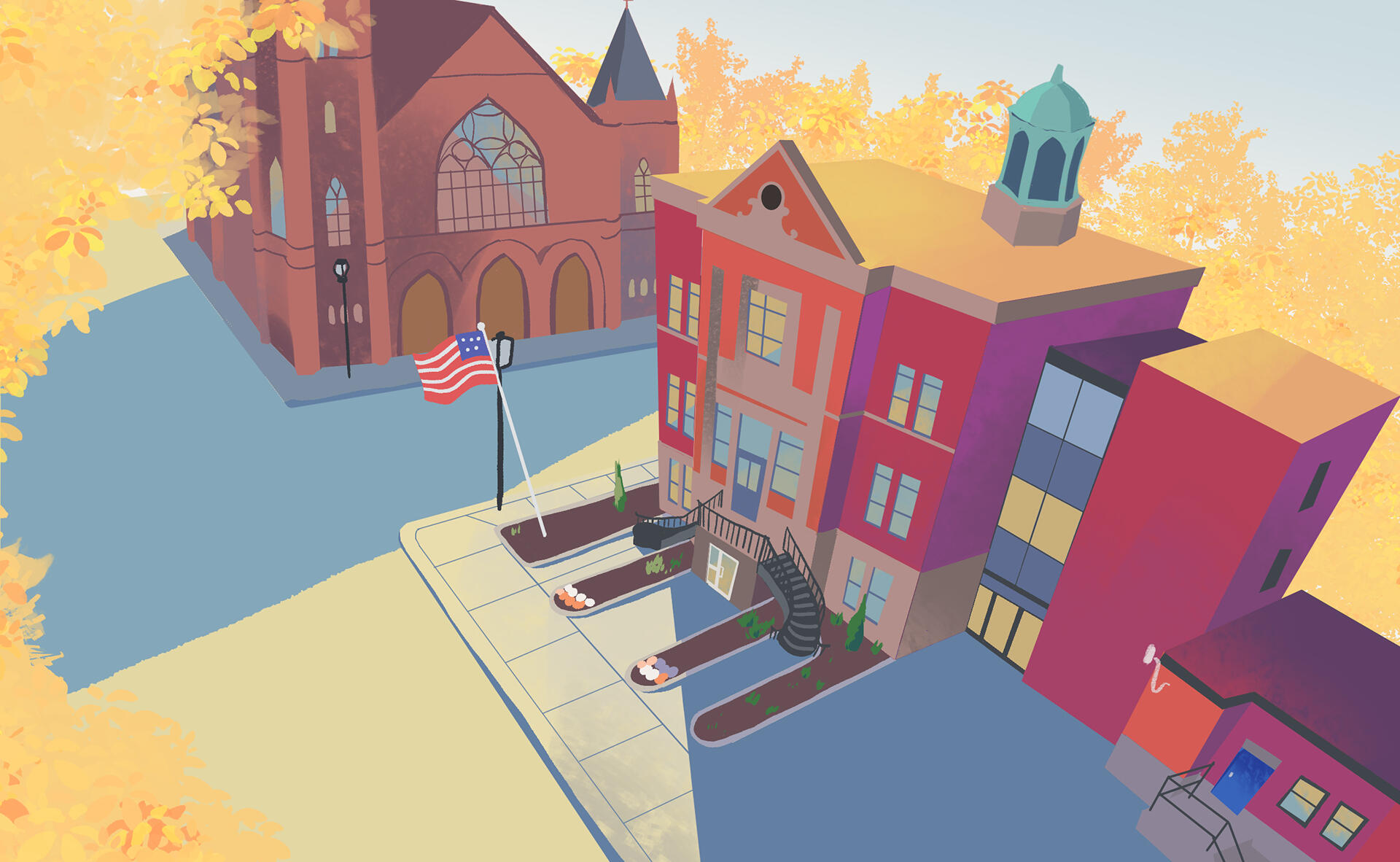 Connected Community Schools Promotional Animation Background 1