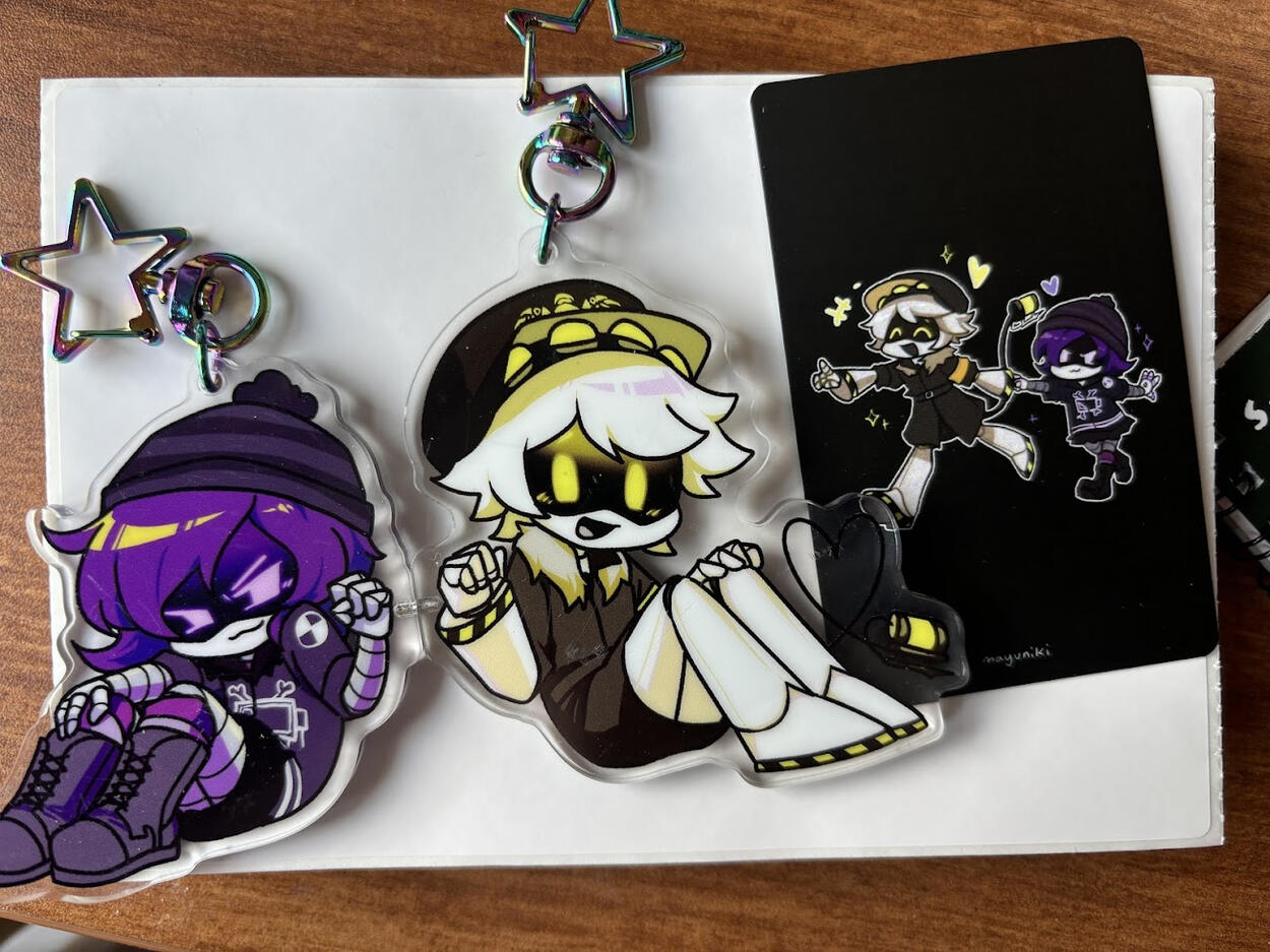 Murder Drones Linked Charms