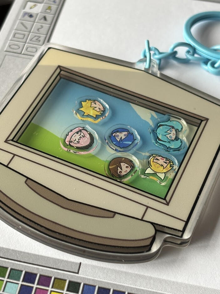 Vocaloid Shaker Charm