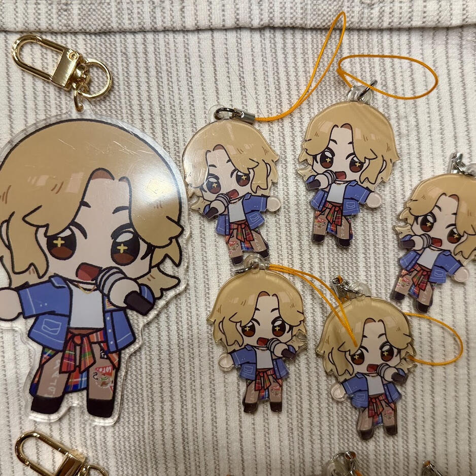 BTS Jimin Acrylic Charms 2