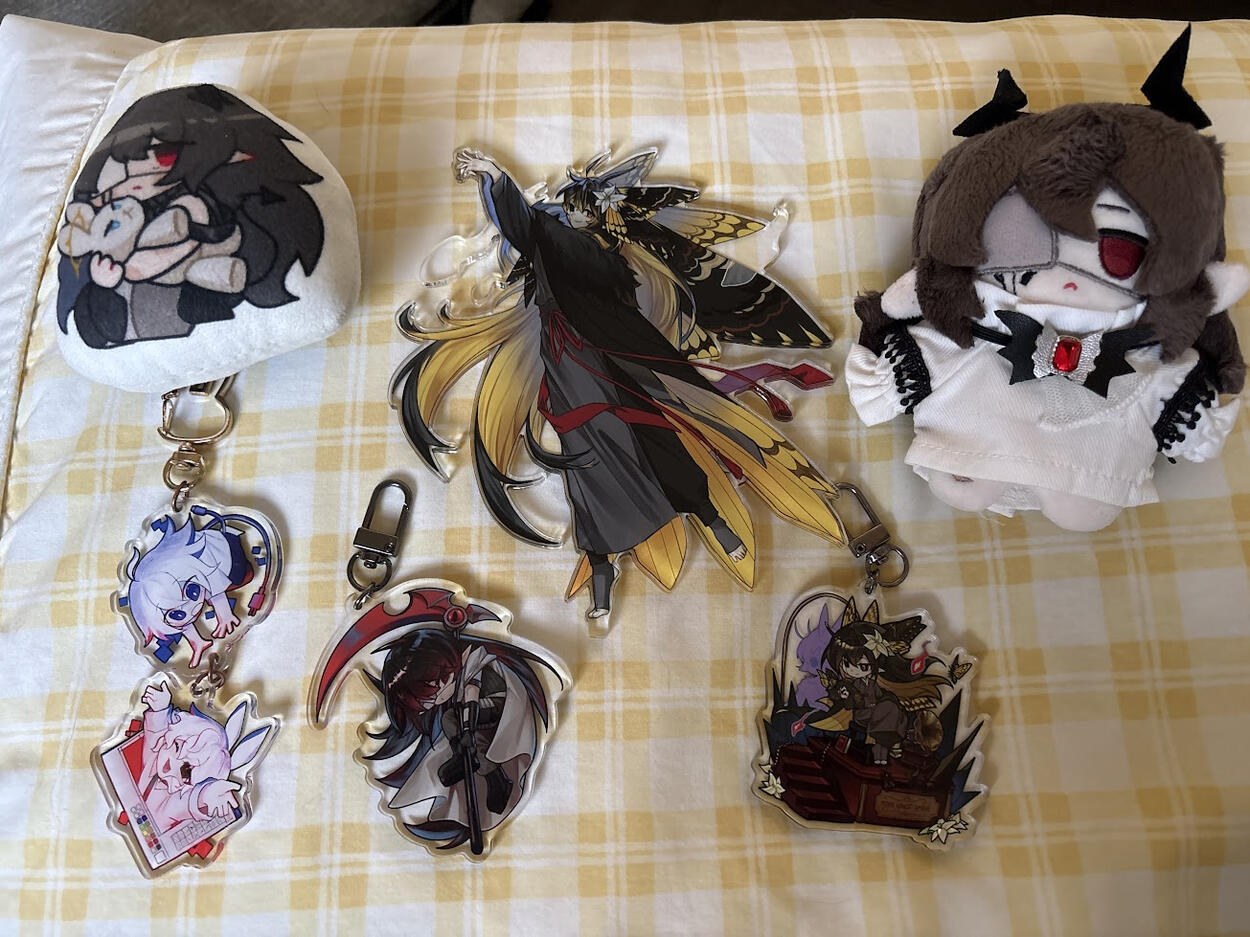 bunch of personal merch for myself :P