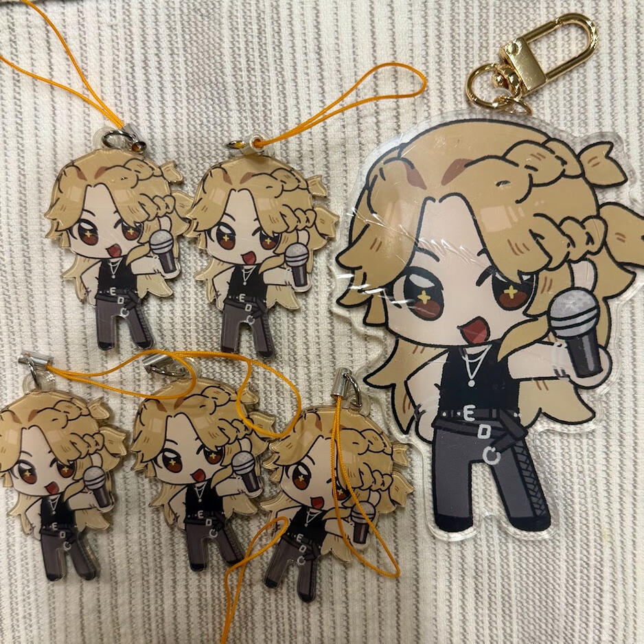 BTS Jimin Acrylic Charms 3