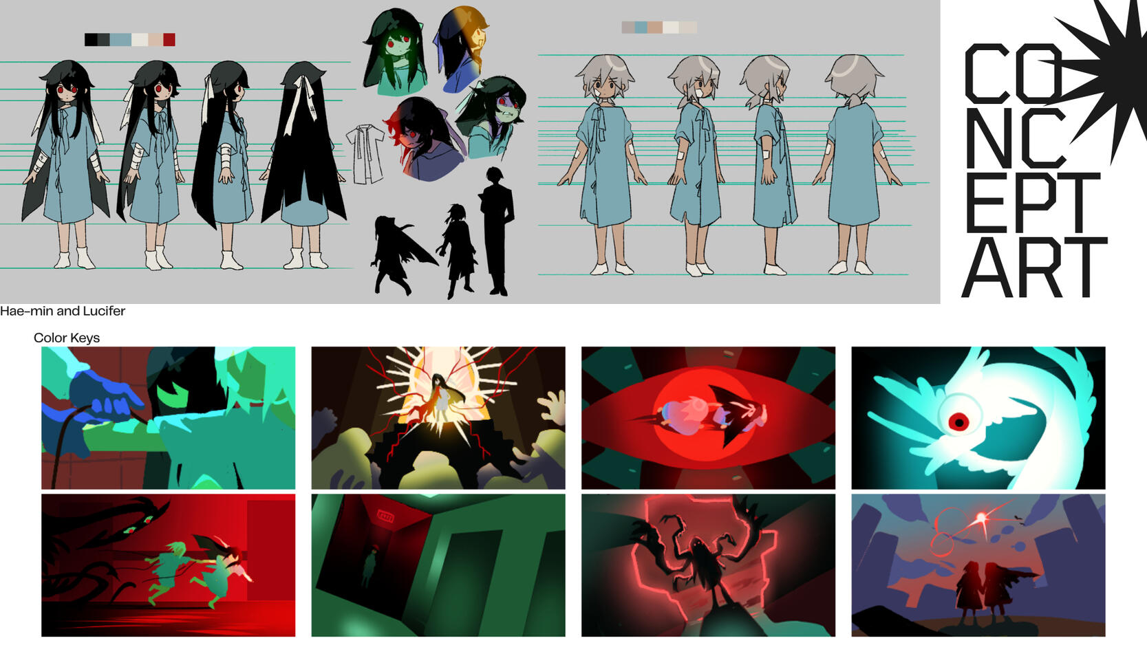 Pitch Slide for Senior Film "Project Chimera"